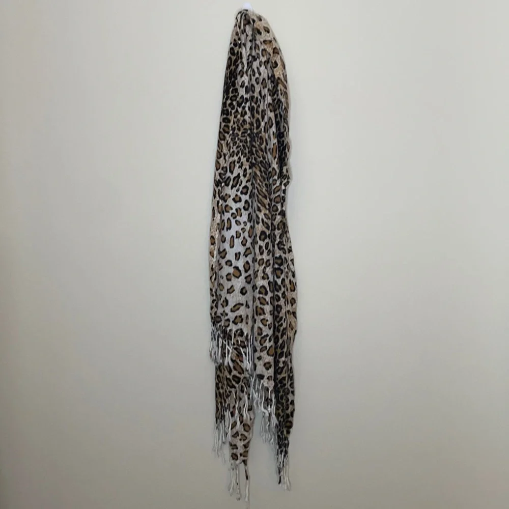 Cheetah Print Scarf